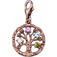 Colgante Julie Julsen Mujer Albero Della Vita in Plata Zirconia JJCH9280.9